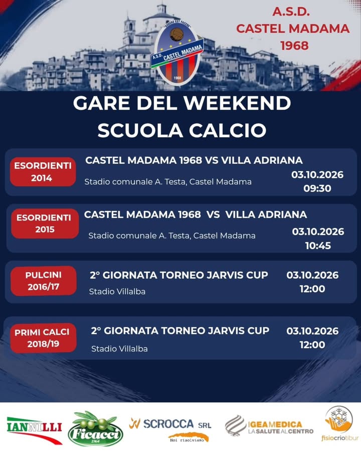 GARE DEL WEEKEND - SCUOLA CALCIO ❤️💙
