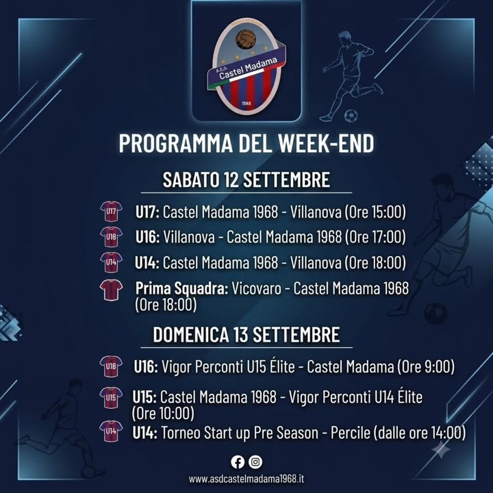 Programma weekend