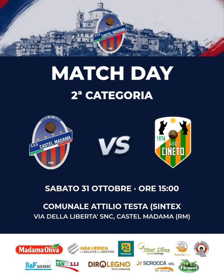 ❤️MATCH DAY | 5ª GIORNATA DI CAMPIONATO 💙